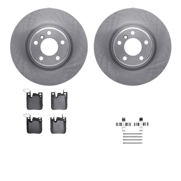 Dynamic Friction Co 6512-31590, Rotors with 5000 Advanced Brake Pads includes Hardware 6512-31590